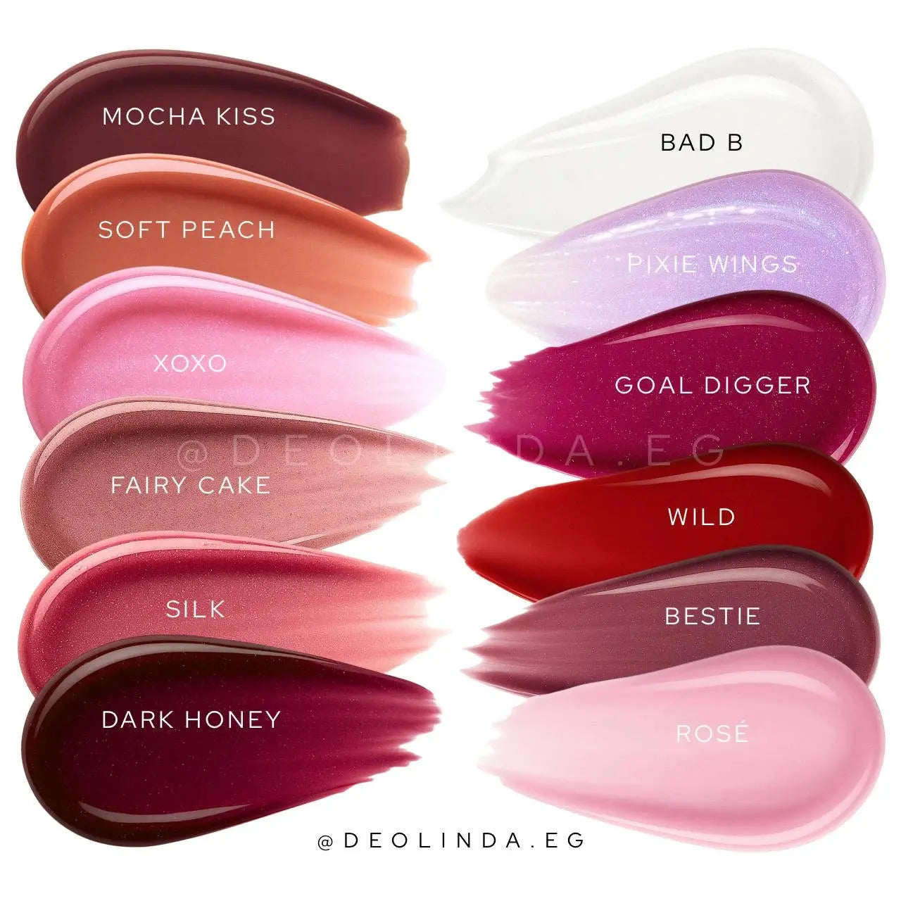 Lipglosses Sample Kit