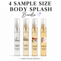 4 Sample Size Body Splashes Deolinda Cosmetics & Skins ®