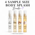 4 Sample Size Body Splashes - Deolinda Cosmetics & Skins ®