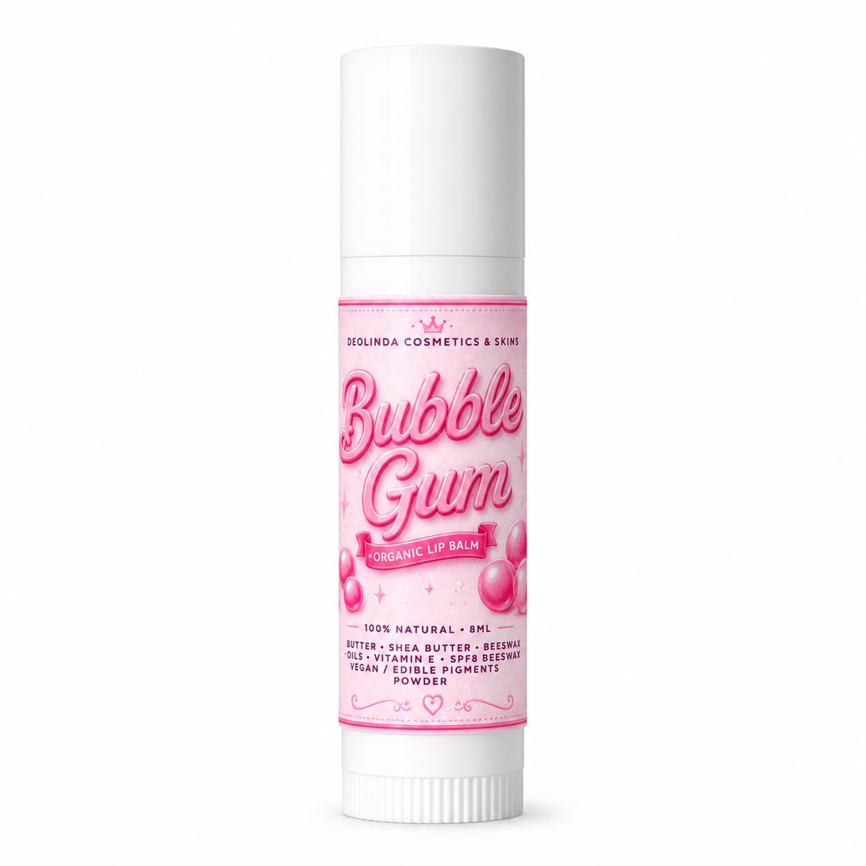 Bubble Gum - Lip Balm Deolinda Cosmetics & Skins ®