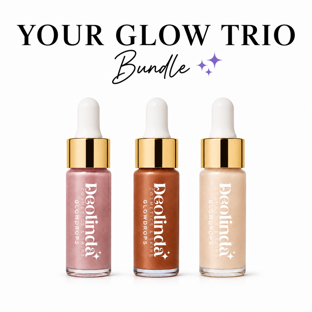 Your Glow Trio Bundle Deolinda Cosmetics & Skins ®