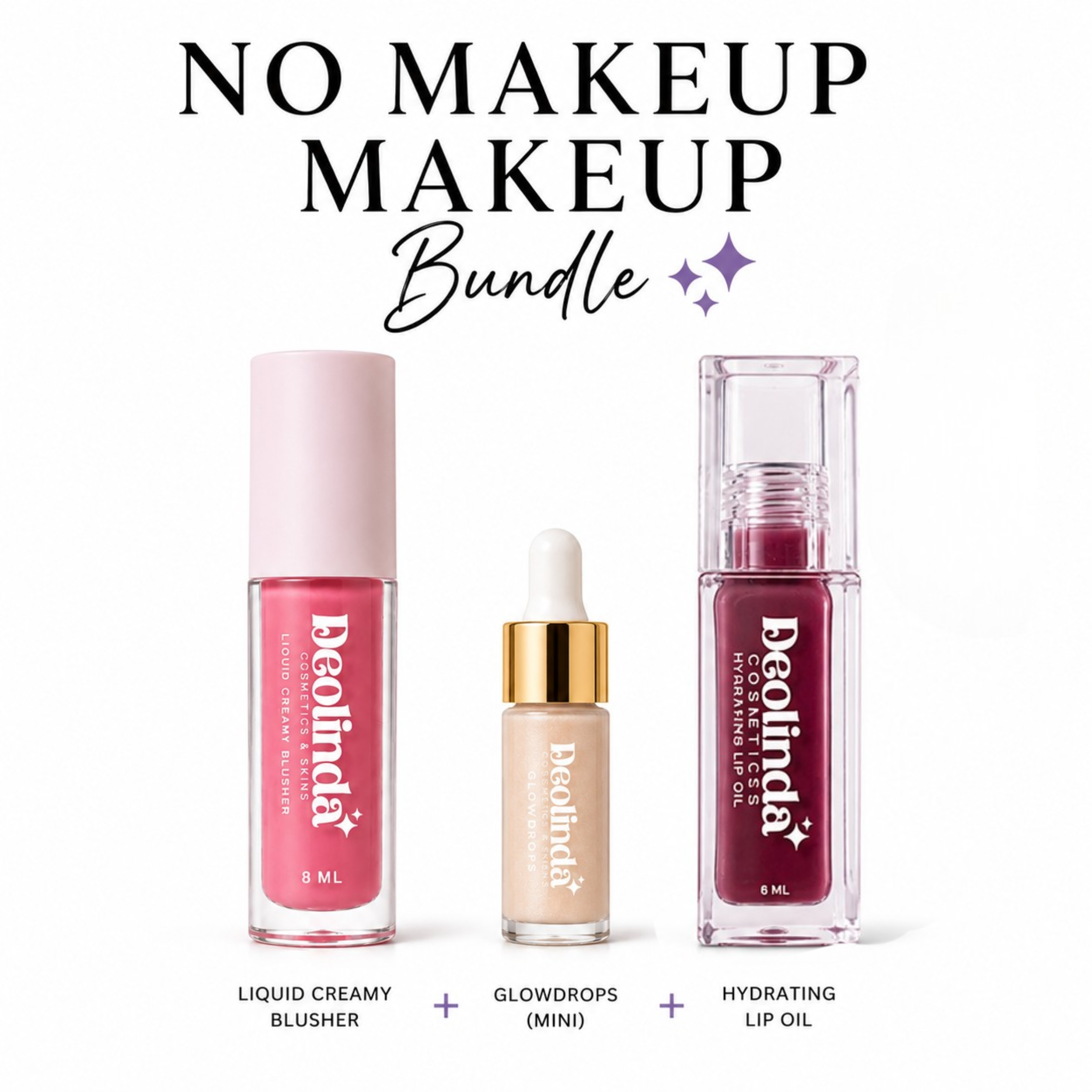 No Makeup Bundle Deolinda Cosmetics & Skins ®