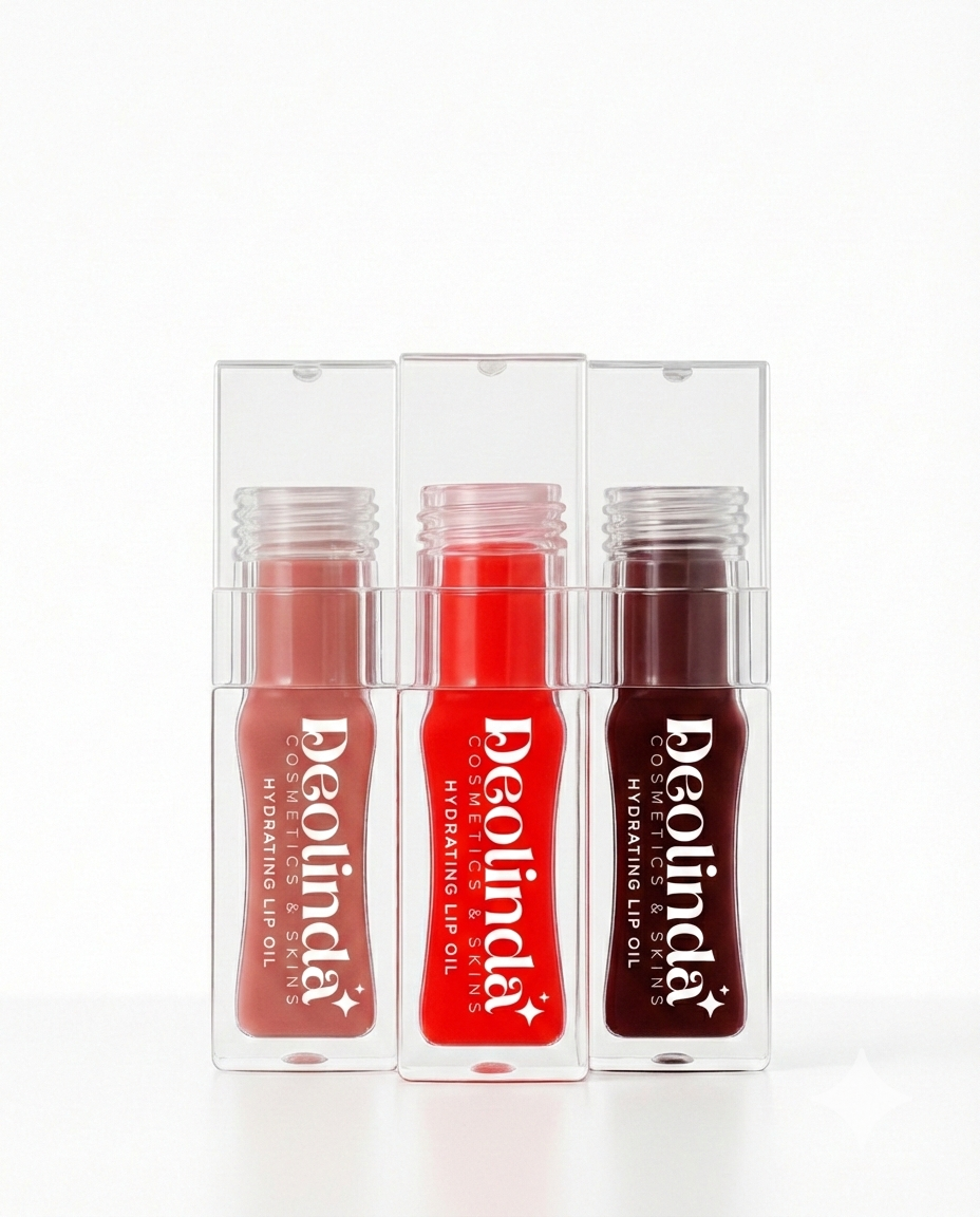 Lip Oil Trio Bundle Deolinda Cosmetics & Skins ®