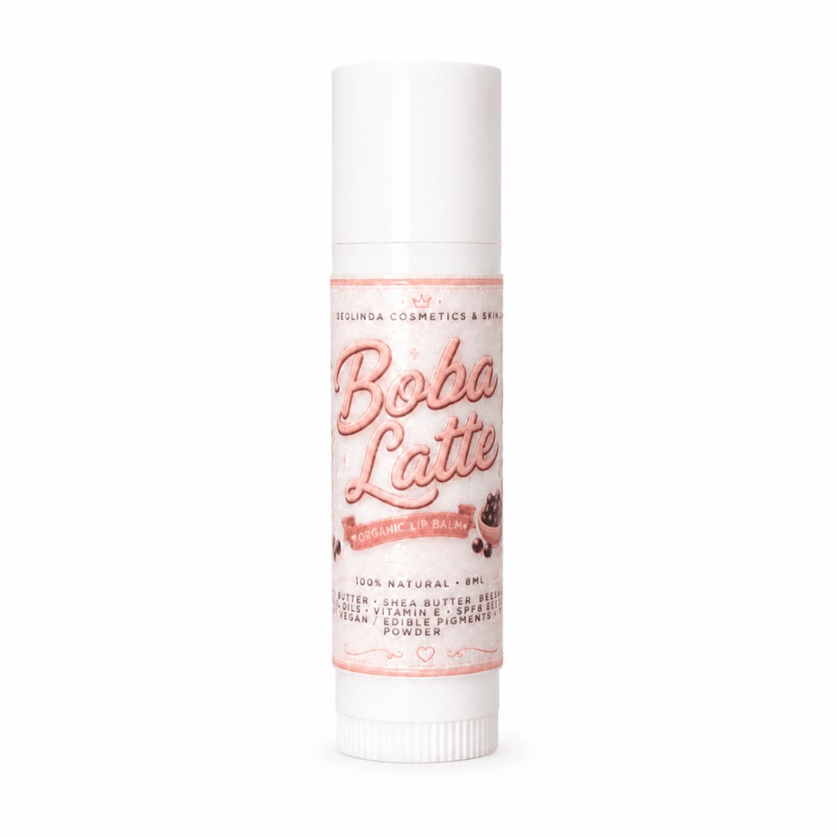 Boba Latte - Lip Balm - Deolinda Cosmetics & Skins ®